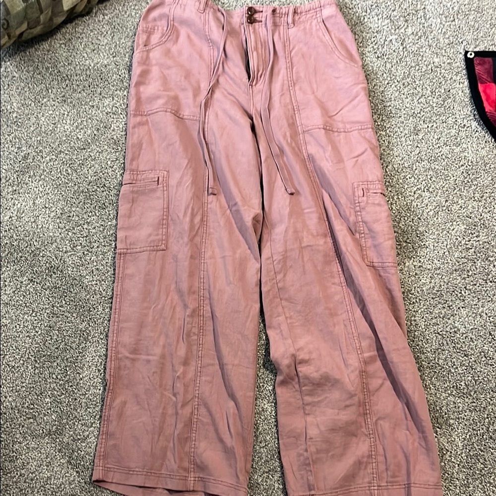 Pink/Light Salmon Cargo Pants